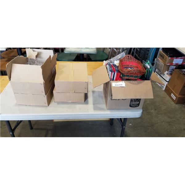 2 BOXES OF CHRISTMAS DECOR