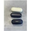 Image 1 : 3 PAIRS OF SONY BLUETOOTH EARBUD SETS