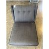 Image 2 : DARK GREY FABRIC SITTING CHAIR