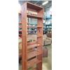 Image 4 : SOLID WOOD BOOKCASE. 88 " TALL