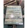 Image 3 : PUB TABLE WITH 4 GREEN CHAIRS