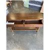 Image 2 : 2 DRAWER HALL TABLE W/ BOTTOM SHELF