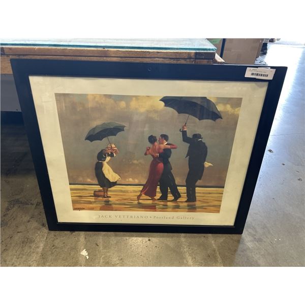 FRAMED JACK VETTRIANO PRINT