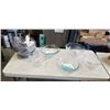 Image 1 : AS NEW PYREX AND CORNING MIXING BOWLS AND PUNCH BOWL SET