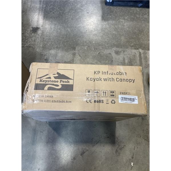 KEYSTONE PEAK INFLATABLE KAYAK WITH CANOPY