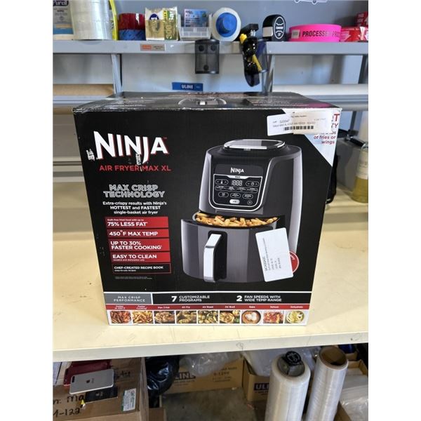 NINJA MAX XL 5.5QT AIR FRYER - TESTED WORKING, RETAIL $249