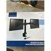 Image 2 : INSIGNIA DUAL SCREEN DESKTOP MOUNT, RETAIL $99