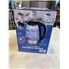 Image 2 : HAMILTON BEACH 1.7L GLASS ELECTRIC KETTLE - TESTED WORKING