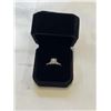 Image 1 : NEW S925 1.5CT SIMULATED DIAMOND (CZ) TWIST RING, SIZE 7, MOUNTED IN 925 STERLING SILVER W/ WHITE GO