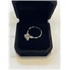 Image 4 : NEW S925 1.5CT SIMULATED DIAMOND (CZ) TWIST RING, SIZE 7, MOUNTED IN 925 STERLING SILVER W/ WHITE GO