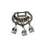 Image 2 : PALLADIUM WHITE ELECTROPLATING BROOCH AND STONES ARE SYNTHETIC ZIRCONIA.