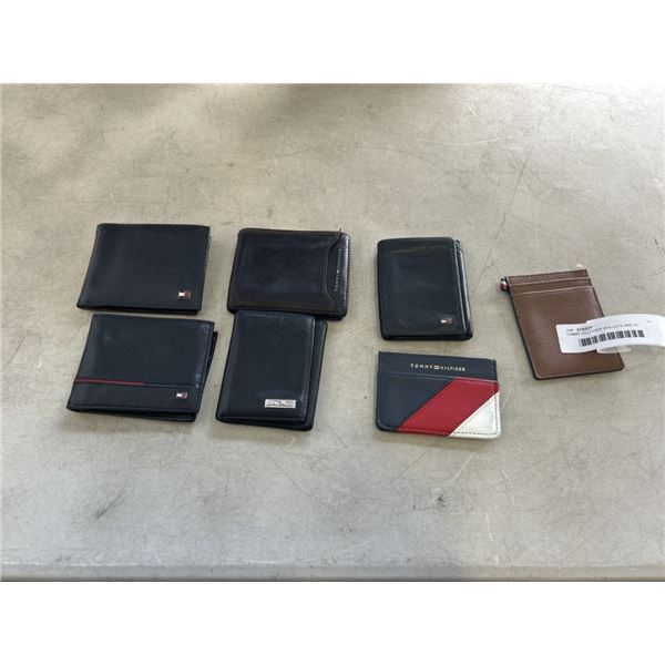 TOMMY HILLFIGER WALLETS AND ID HOLDERS. UNAUTHENICATED