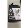 Image 2 : 2 PACKS ZENO 72 MARKERS DUAL TIP AND 64 SHEETS ZENO WATER COLOR PAPER