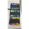 Image 4 : 2 PACKS ZENO 72 MARKERS DUAL TIP AND 64 SHEETS ZENO WATER COLOR PAPER