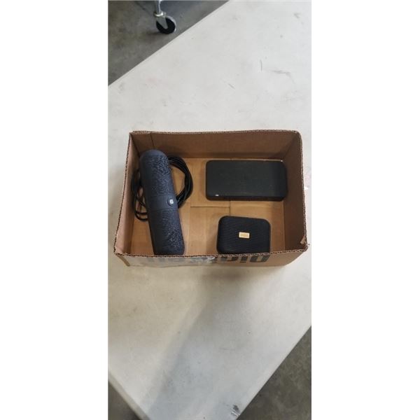 3 BLUETOOTH SPEAKERS ALL WORKING MARLEY JAMMIN, BLACKWEB AND TB PILL SPEAKER