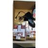 Image 2 : TRAY OF ELECTRONICS INCLUDING 2 STANLE WIRELESS REMOTE SYSTEMS, KLIM MOUSE, HEADLIGHT, SMART AC 100 