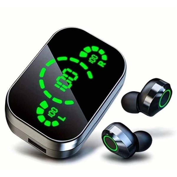 NEW TWS WIRELESS EARBUDS WITH LED