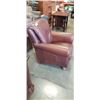 Image 3 : BROWN LEATHER ARMCHAIR