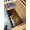 Image 4 : ANTIQUE ENTRY BENCH COAT RACK W/ STORAGE IN SEAT