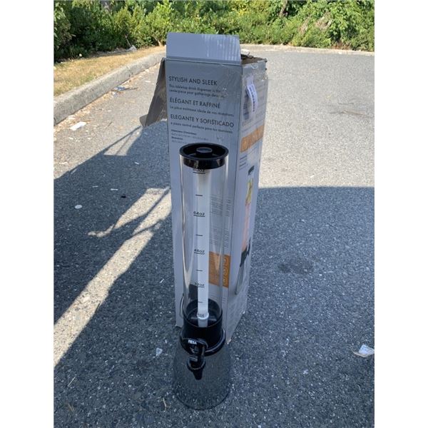 STYLISH MESA DRINK DISPENSER MODIFIED TO 80 OZ