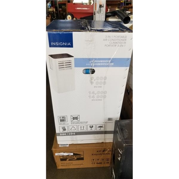 INSIGNIA 8000BTU PORTABLE AIR CONDITIONER - TESTED WORKING, RETAIL $499
