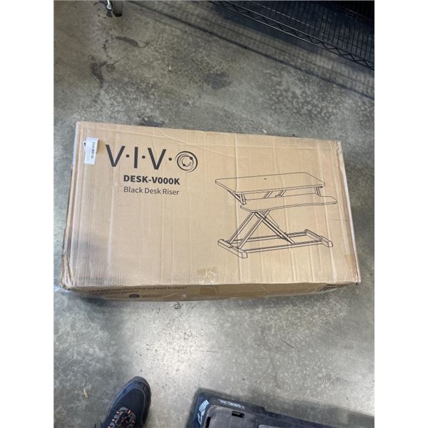 VIVO BLACK DESK RISER