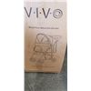 Image 2 : VIVO BLACK FOUR WHEEL PET STROLLER