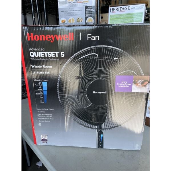 HONEYWELL 16" QUIET STAND FAN - TESTED WORKING