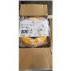 Image 1 : AS NEW 100FT HEAVY DUTY 3 OUTLET YELLOW EXTENSION CORD. 12AWG/3C