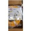 Image 3 : AS NEW 100FT HEAVY DUTY 3 OUTLET YELLOW EXTENSION CORD. 12AWG/3C