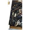 Image 3 : BOX OF EXTENSION CORDS AND POWER CABLES