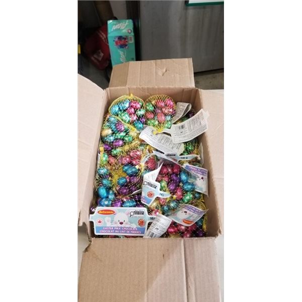 CASE OF MCCORMICKS EASTER MILK CHOCOLATE EGGS