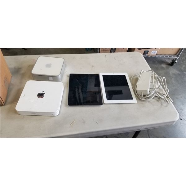 BOX OF ASSORTED APPLE PRODUCTS