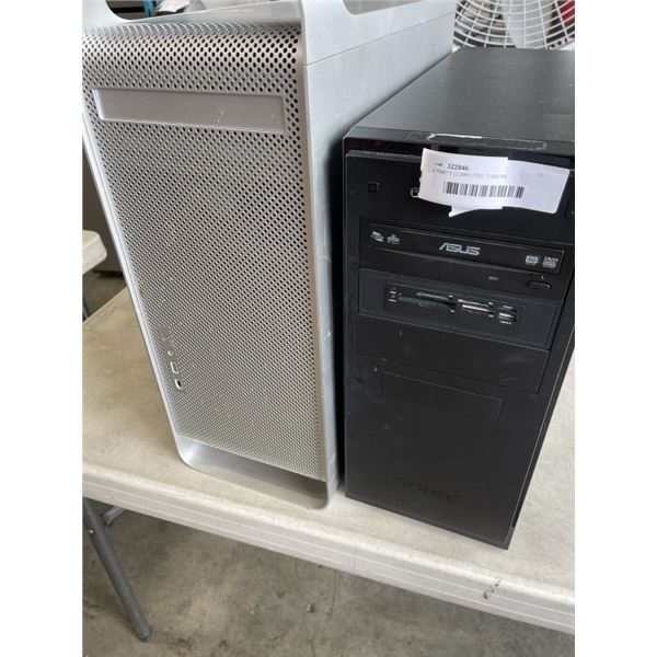 2 PARTS COMPUTER TOWERS