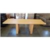 Image 1 : LARGE  DINING TABLE. 89" WIDE