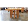 Image 3 : LARGE  DINING TABLE. 89" WIDE