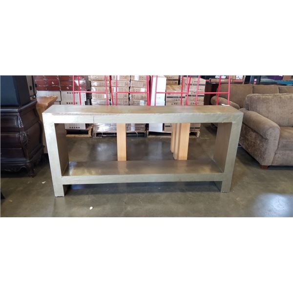 INDUSTRIAL LOOK HALL TABLE