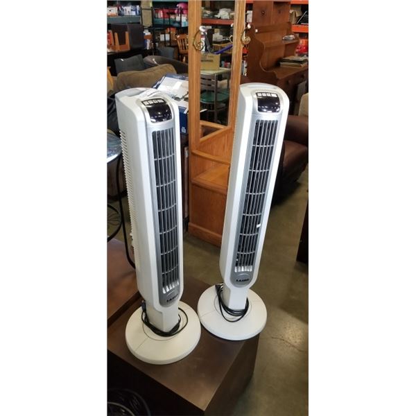 2 TOWER FANS