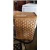 Image 2 : 2 OUTDOOR WICKER PLANTER POTS