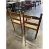 Image 2 : PAIR OF RATTAN CHAIRS