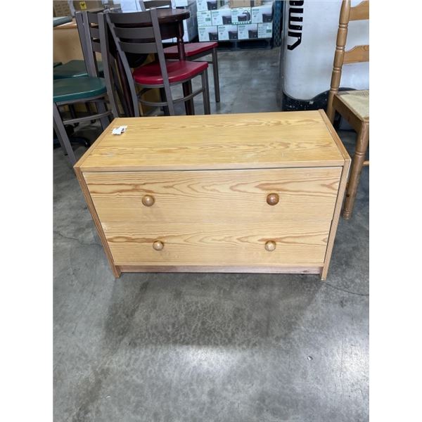 2 DRAWER PINE DRESSER