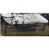 Image 5 : METAL PATIO LOUNGER CHAIR
