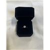 Image 1 : NEW S925 1.0CT SIMULATED DIAMOND (CZ) SOLITAIRE RING, RESIZEABLE, MOUNTED IN 925 STERLING SILVER W/ 
