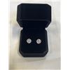 Image 1 : NEW PLATINUM PLATED 2.0CT EACH SIMULATED DIAMOND (CZ) STUD EARRINGS