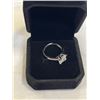 Image 6 : NEW S925 2.0CT PRINCESS CUT MOISSANITE STONE CHANEL RING, RESIZEABLE, OUNTED IN 925 STERLING SILVER 