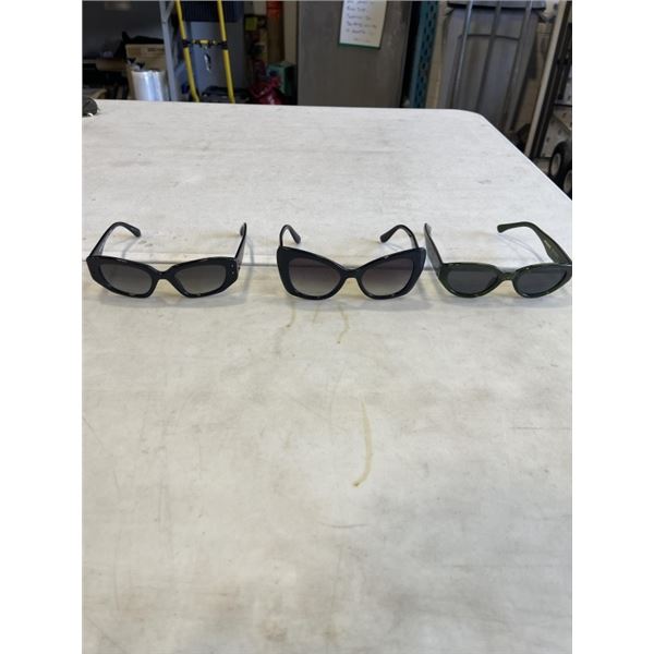 3 PAIRS OF SUNGLASSES. DOLCE & GABBANA, A.KAERBEDE AND MICHAEL KORS