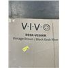 Image 2 : VIVO VINTAGE BROWN/BLACK DESK RISER