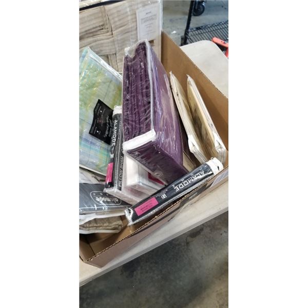 LOT OF NEW BED LINENS AND SHAMS