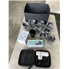 Image 1 : HUNGER GAMES COLLECTIBLE CUPS, TP LINK RANGE EXTENDER, MASSAGE GUN AND TAPE DISPENSER
