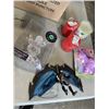 Image 2 : 2 BOXES OF ASSORTED DECOR AND CANDLES ETC, SOME NEW